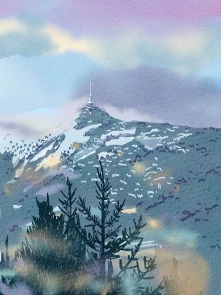 Sníh poprášil vrcholek Ještědu ❄️ Pro liberečáky je to symbolický začátek zimy. ☃️🎿 Já samým nadšením začala po měsíci...